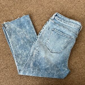 Maurices Light Wash Cropped Jeans